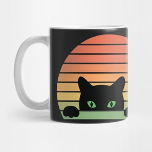 Powell cat a funny cat - Classic Vintage Summer Mug